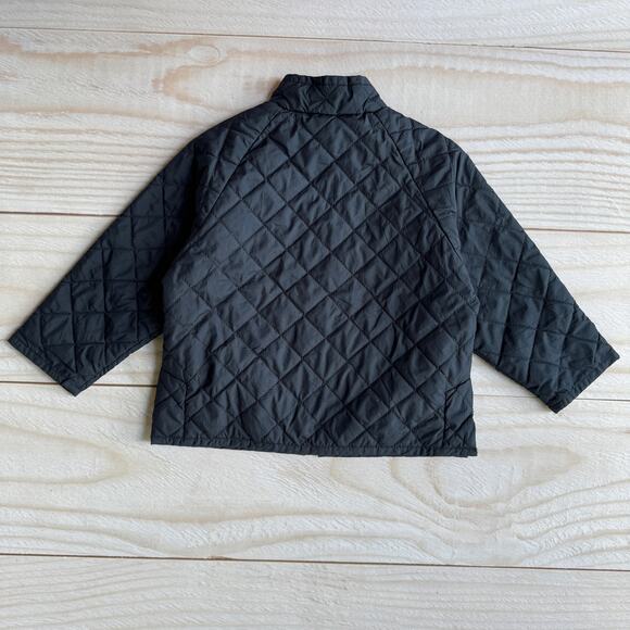 Polo Ralph Lauren Toddler 24M Navy Blue Quilted Bomber Barn Zipper Jacket Coat - Picture 2 of 8